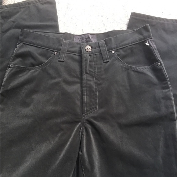 Vintage Versace Velvet Jeans NWOT + Bag IT 30 Never Worn (Frame for Exposure) - Picture 9 of 12